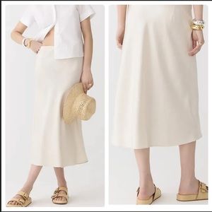 NWT J. Crew Gwyneth Slip Skirt